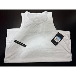 Nike Womens Dri-Fit Medium light Gray Active Sleeveless Top